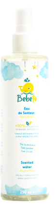 Bebeto Eau de Senteur Sans Alcool 250ml