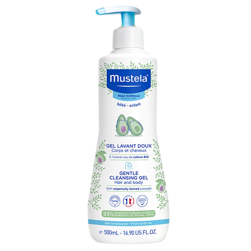 MUSTELA GEL LAVANT DOUX CHEVEUX ET CORPS 500ML