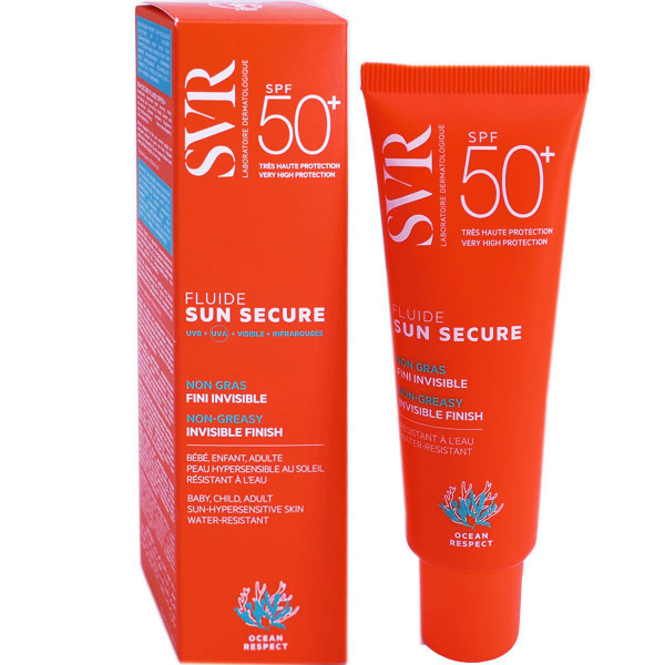 SVR SUN SECURE FLUIDE TOUCHER SEC INVISIBLE SPF50+ 50ML