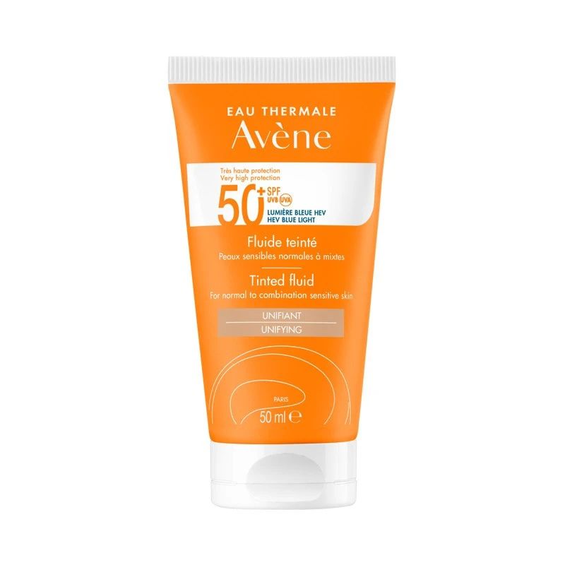 AVENE ECRAN FLUIDE TEINTE SPF50+ 50ML +eau micellaire offert