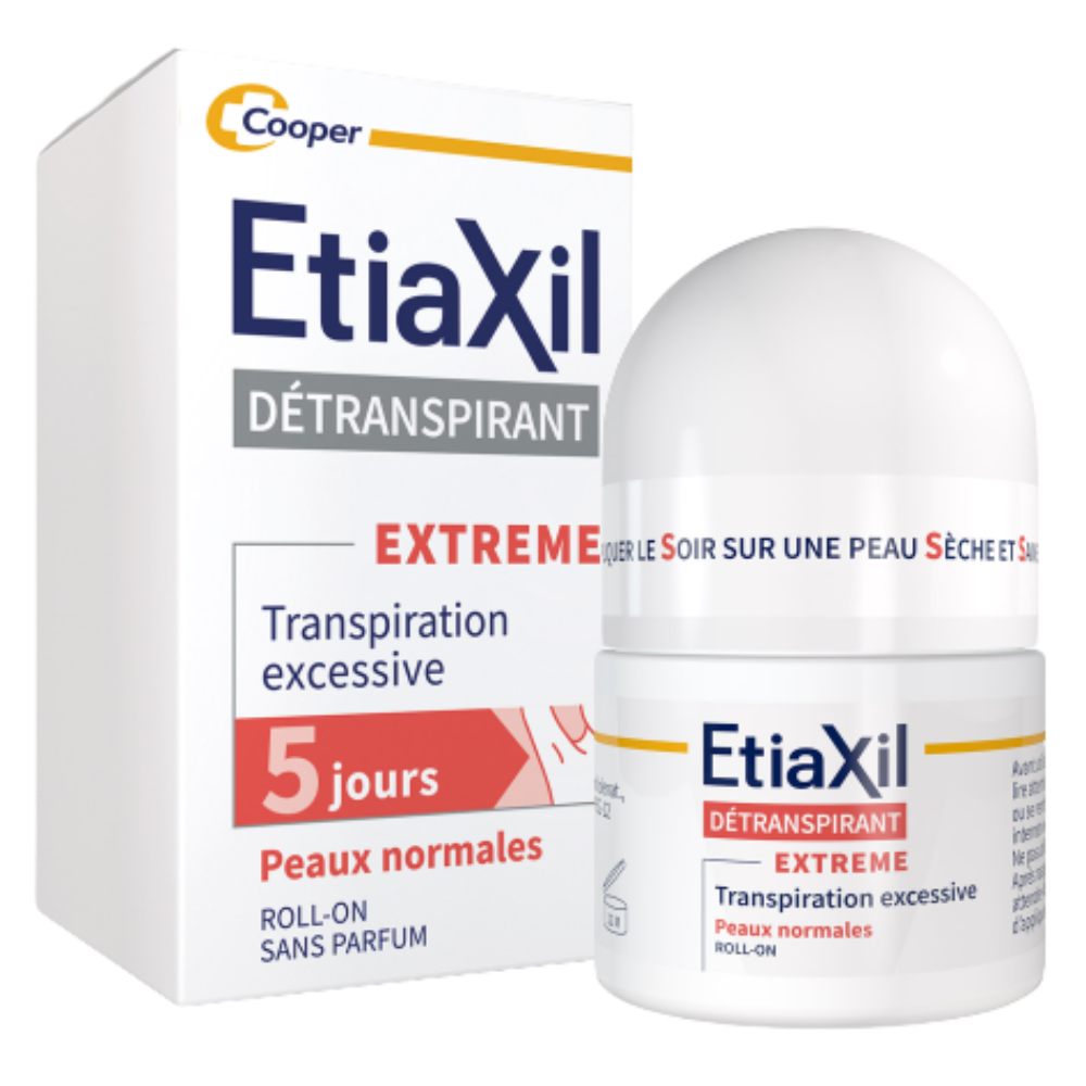 Etiaxil Détranspirant Extrême Peaux Normales aisselles
