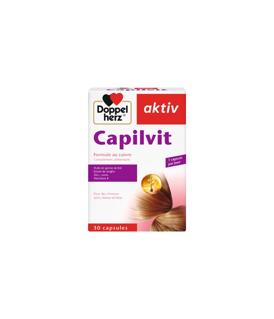 Doppel herz AKTIV CAPILVIT 30 COMPRIMES