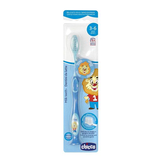 Chicco Brosse à Dents Bleu 3-6 ans