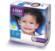 Lilas Couches Bébé Confort Max Actif Pharmacie Taille 5 - 15 à 25 Kg
