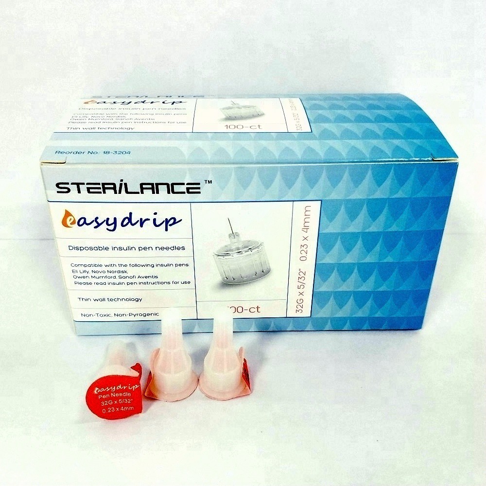 STERILANCE EASY DRIP 4MM -100 PIECES