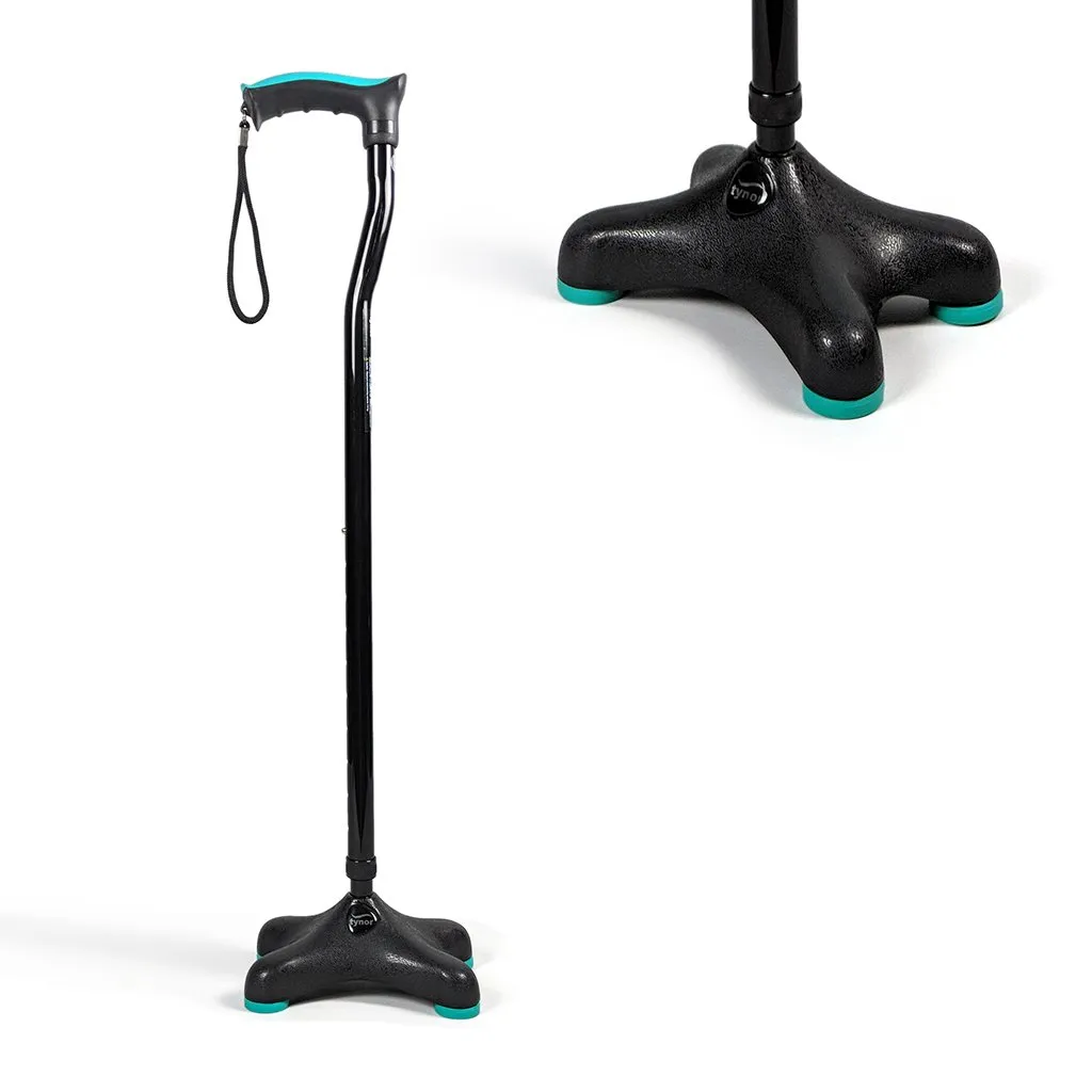 Tynor Canne de marche quadripode ( bâton de marche )