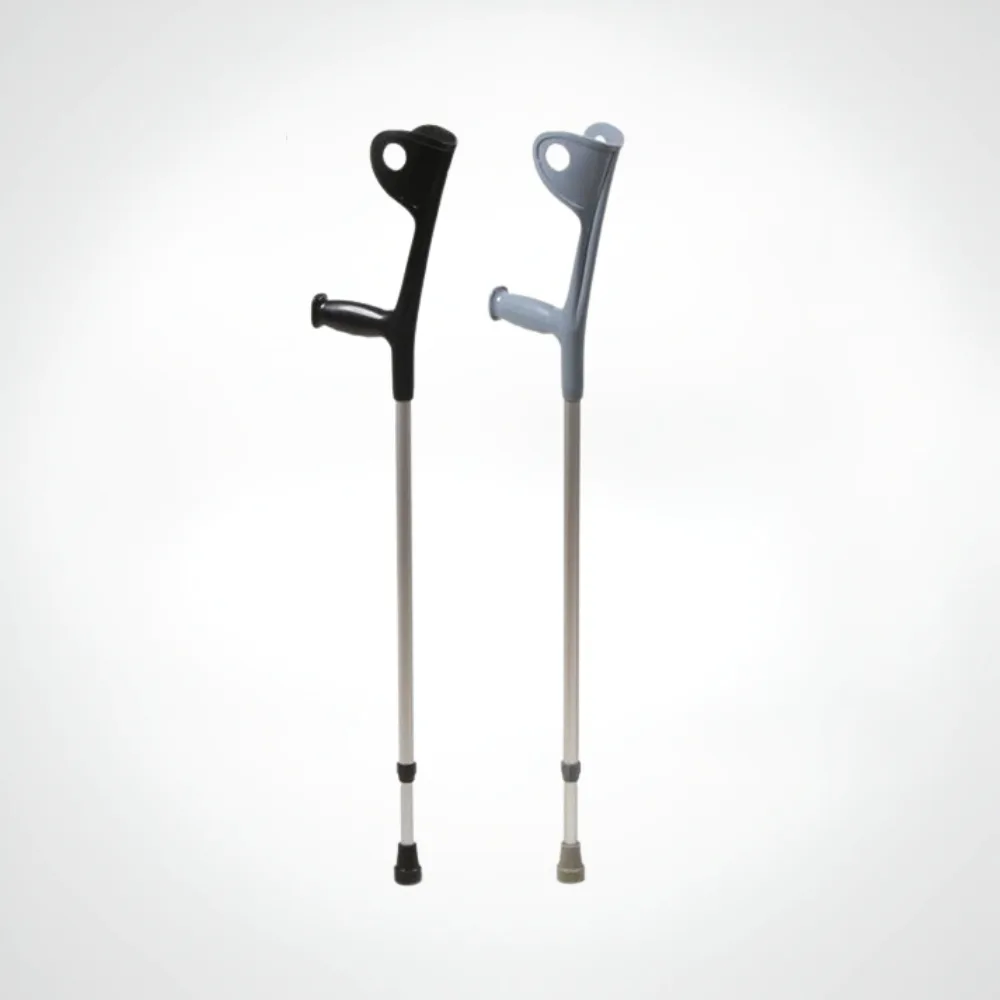 paire de Canne Canadienne en  noire et en gris