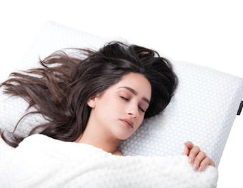 OREILLER à mémoire de forme et GEL RAFRAÏCHISSANT