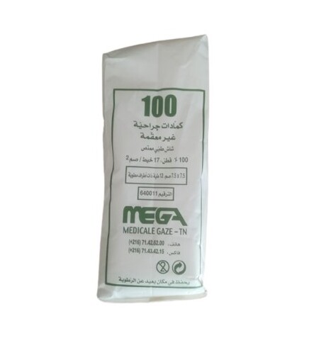 COMPRESSE NON STERILE 10*10CM B/100