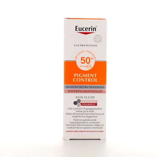 EUCERIN PIGMENT CONTROL FLUID SPF 50 SOLAIRE ANTI TACHES 50ML