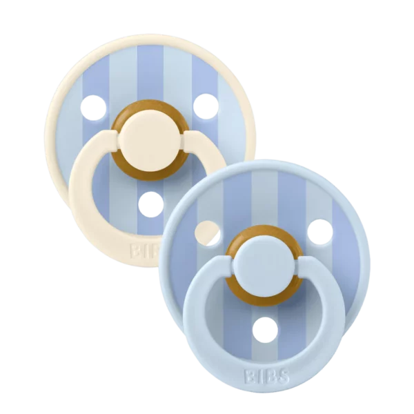 BIBS - LOT DE 2 PIÈCES SUCETTES DUSTY BLUE 2eme  AGE