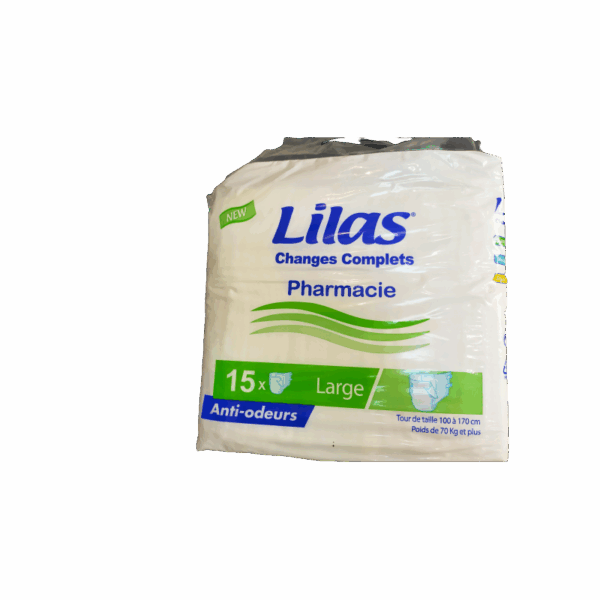 Couche Adulte Lilas Pharmacie large